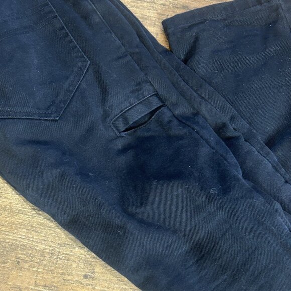 Streets & Steel Black Motorcycle Jeans Reinforced Aramid Knees Size 28 - Picture 4 of 11